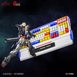 IKBC x 건담시리즈 콜라보 극 소량 발매 RX-78-2 (독일 체리축) 기계식 키보드