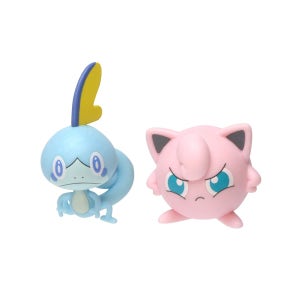 포켓몬스터 소드 실드 배틀 액션 피규어 멀티 2팩 플레이세트 울머기 푸린 피규어