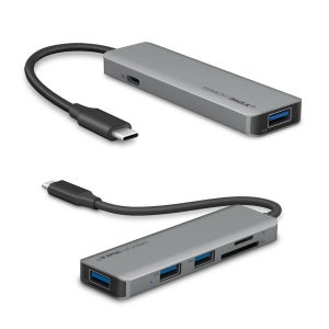 ipTIME UC306SD USB허브 C타입 USB3.0 멀티포트 SD PD 확장