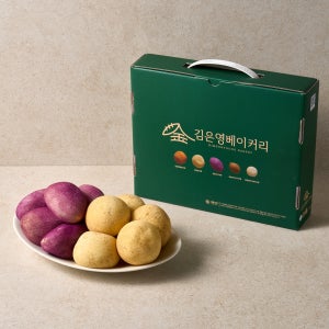 [+1개지급] 수제 찹쌀 고구마빵 감자빵 10개 고소 쫀득 원물 90% 간식 송정영농조합