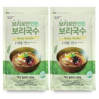 보리로만 만든 보리국수 500g 국내산 늘보리 100% 밀가루 무첨가 비빔 열무국수 당일발송