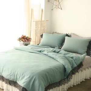 엘리제 린넨 크로쉐 레이스 침구[SS Q K] 빈티지 신혼 예쁜 사계절 로맨틱 프릴