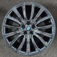 BMW 7시리즈 휠 정품 628 20인치 블랙크롬 6GT, G30 5시리즈 호환