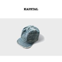 KAPITAL 캐피탈 11.5oz 데님 노인과 바다 (CAP 소프트 크래쉬 리메이크)