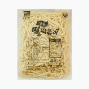 평화 밀떡볶이 2kg 5개 냉동 후루룩 누들떡 대용량