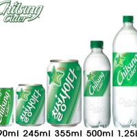 칠성사이다 190ml 245ml 355ml 500ml 1.25L 업소용