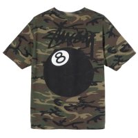 스투시 8 볼 카모 티 Stussy 8 Ball Camo Tee 21SS