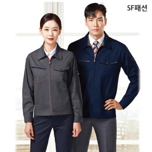 춘하 히팅 엠보 TR점퍼 근무복 봄 여름 작업복 자켓