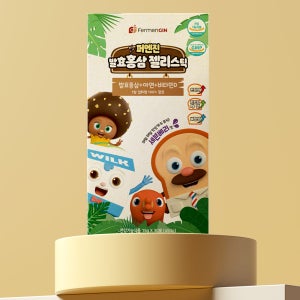 퍼멘진 발효홍삼 젤리스틱 30포