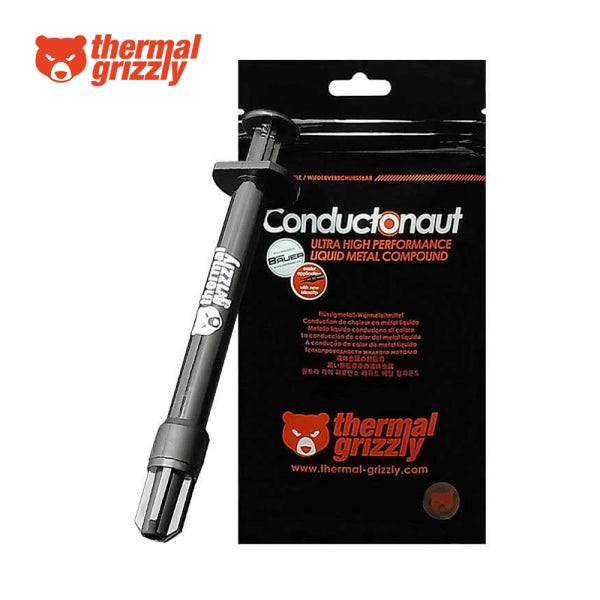 Thermal Grizzly 리퀴드메탈 프로 써멀 구리스 컴파운드 뚜다 1g