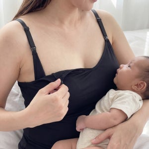 원터치 간편오픈 수유나시 수유복 임산부 속옷 임부복