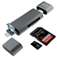 SD 메모리 칩 카드 리더기 멀티 C타입 USB 블랙박스 OTG 아이패드 네비게이션