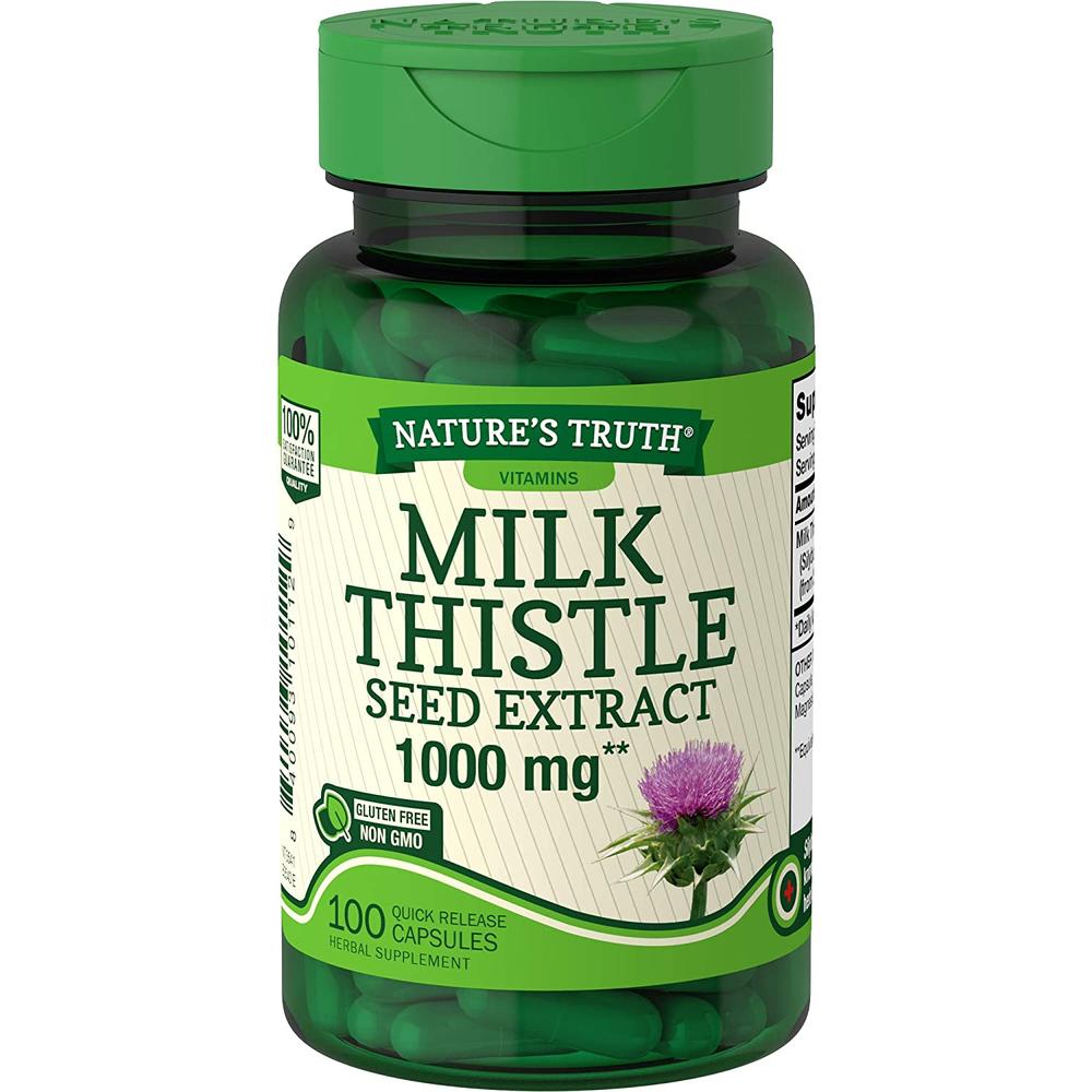 <b>네이처스트루</b> 밀크씨슬 <b>실리마린</b> 1000mg 100캡슐