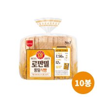 [삼립] 로만밀 통밀식빵 곡물빵 420g 10봉