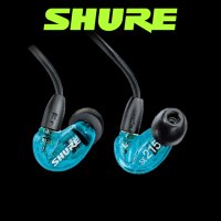 SHURE AONIC215UNI SE215UNI 블루 슈어 이어폰 AONIC 215 UNI