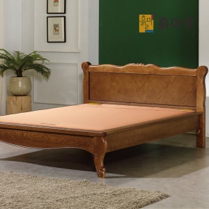 흙마루 좌우분리 온열침대 퀸 황토볼 돌침대 Q5015W