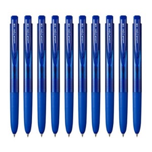 유니볼 시그노 노크식 볼펜 0.38mm UMN-155-38 / 10p