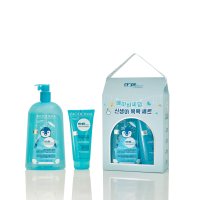 바이오더마 에이비씨덤 젤무쌍 1L+200ml 세트, ABC덤 신생아 목욕 클렌저,출산 선물세트