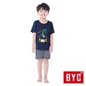 [플렉스] CDO6508 BYC 쿨피아 쿨 남아동 실내복 내의 잠옷 세트