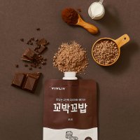 비브리브 꼬박꼬밥 식사대용 초코 맛 단백질 쉐이크 40g 7개