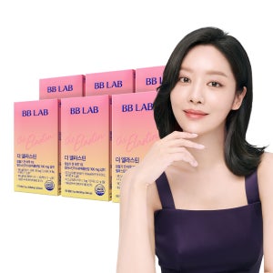 비비랩 차주영 더 엘라스틴 먹는 저분자콜라겐 30포, 6개