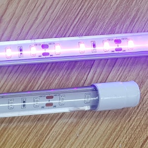 자체제작 UV LED 살균기 405㎚ 튜브형 완전방수