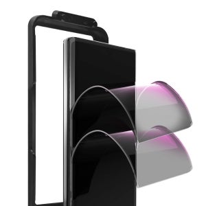 렉스 쉴드플렉스 갤럭시 전용 휴대폰 액정 보호필름 2매입 풀커버 스크래치방지 필름 세트