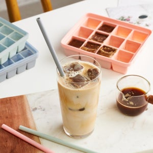 [N단독구성] 실리팟 국산 실리콘 빨대 3p 세척솔 세트 23cm