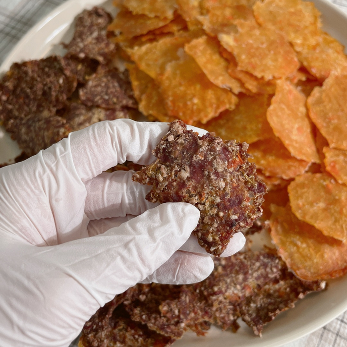 강아지 수제간식 야채믹스칩 20g 소형견 대형견 노견 다이어트 보양식