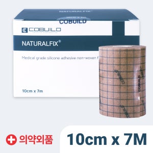 [코빌드] 네츄럴픽스 실리콘 반창고 드레싱밴드 의료용 테이프 10cm x 7M