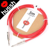 일렉기타케이블 통기타케이블 허쉬 사일런트케이블 SILENT CABLE 3m 레드