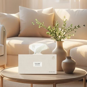 다그루 친환경 갑티슈, 1각 250매 (9각), 각티슈 미용티슈 휴지, 천연펄프 먼지없는 부드러운 215mmx115mmx115mm