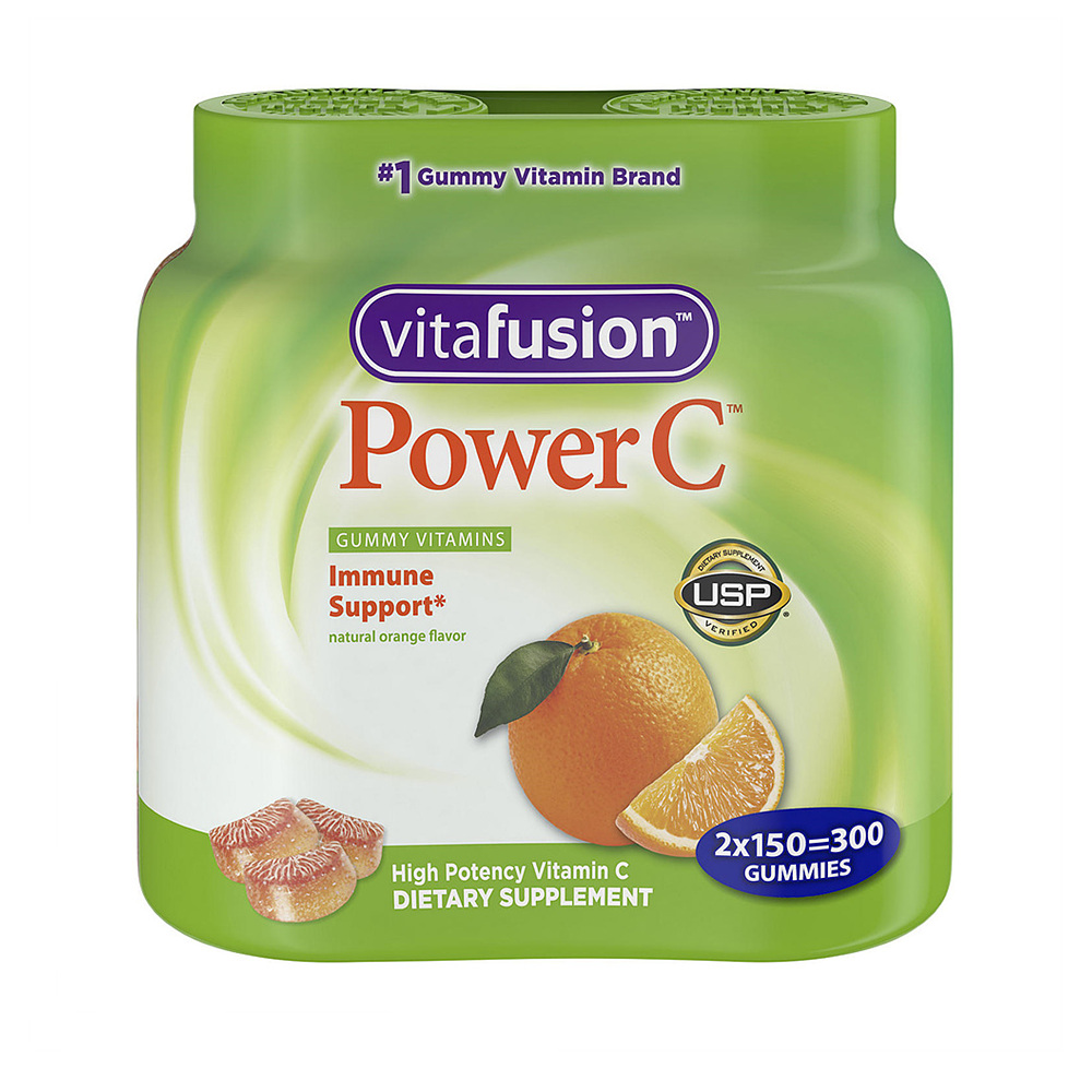 Vitafusion 비타퓨전 파워 <b>비타민 C</b> 150구미 2개 Power <b>C</b> Gummies