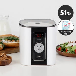 [2025년형] 엔유씨 스마트 요거트 메이커 NYM-8400K 크림화이트 + 스타터증정