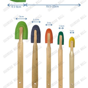 실리콘헤라 하이폼프로헤라 대나무 손잡이 고무헤라