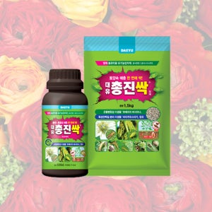 대유 총진싹 고추 화초 총채벌레 진딧물 해충 병해충 관리용 유기농업자체