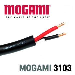 모가미 Mogami 3103 OFC 2심 무산소동 스피커 케이블 1미터 (컷팅판매)