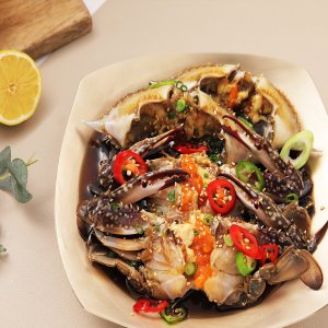 국산 암 꽃게 알배기 간장게장 2.5kg 4미
