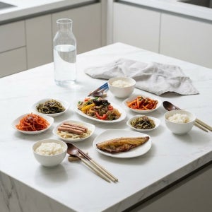 가정식 집밥 수제 반찬가게 당일조리 밑반찬 나물 국반찬 일주일 알뜰 세트선택A 8종