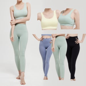 트라이 쿨 기능성 레깅스 9부 7부 요가 헬스 스포츠브라