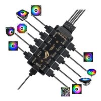 RGB 5V HUB 허브 10대1 총10개 동시출력 가능