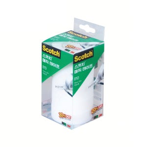 3M 스카치 매직 테이프 세이빙 팩 리필 810R-6(18mm x 32m)