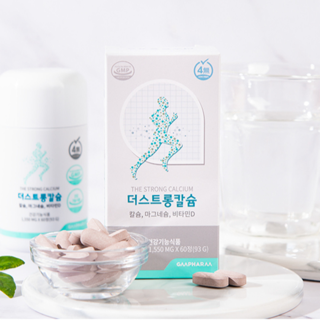 [지엠팜] <b>더스트롱칼슘</b> 6개월분