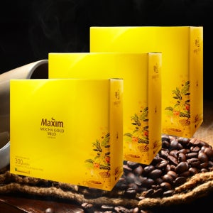 맥심 모카골드 마일드 커피믹스 300T 선물세트 50호 3박스 스틱 일회용 믹스 커피