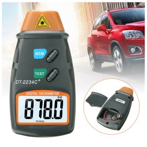A037 비접촉 회전 속도 측정기 디지털 LED 타코미터