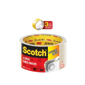 3M 스카치 다용도 테이프 3인치 코어용 508리필 12mm x 20m(4롤)/18mm x 20m(3롤)/24mm x 20m(2롤)
