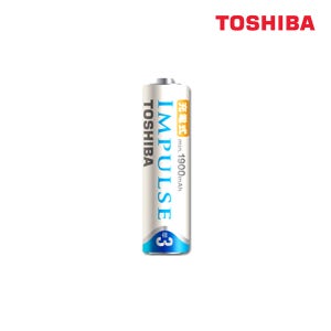 도시바 임펄스 AA 2000mah 니켈수소 충전지 1알 벌크