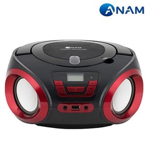 아남 MP3CD포터블 PA-310 FM라디오 AUX USB재생 어학용