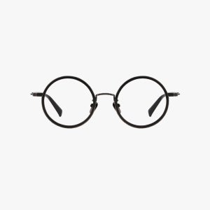 마노모스 재즈 JAZZ 빈티지 동글이 원형 티타늄 뿔테안경 안경테