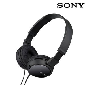 소니 MDR-ZX110 유선 헤드폰 성인 키즈 헤드셋 길이 조절 접이식 어린이 헤드폰